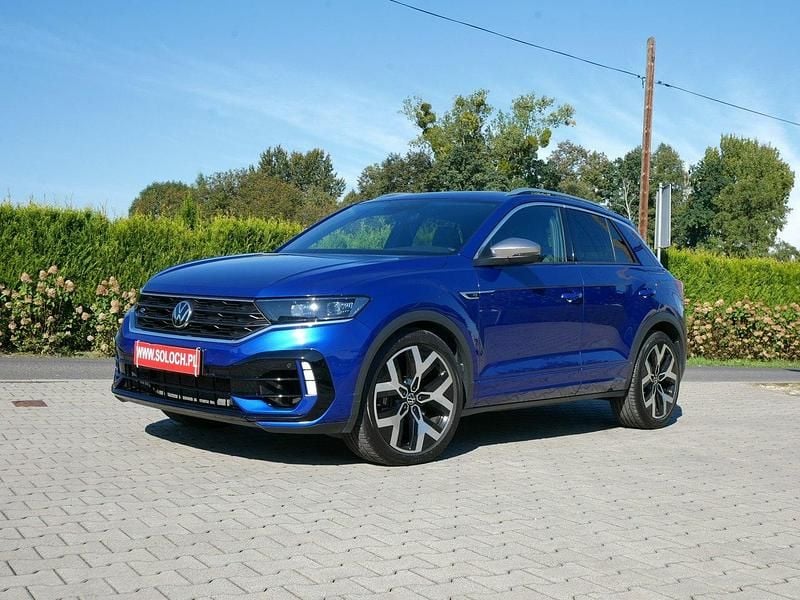 Granatowy Używany 2021 VW T-Roc R SUV | 125 900 zł - Obraz 1/4