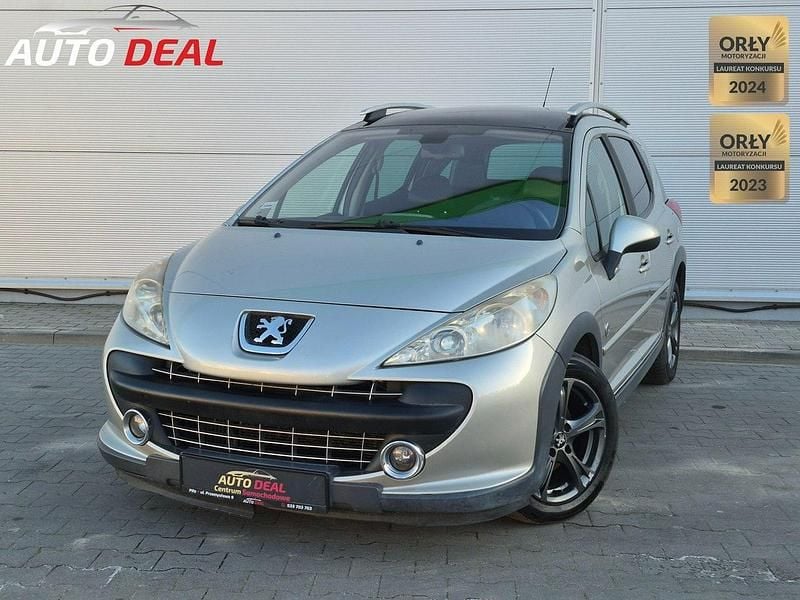 Srebrny (metalik) Używany 2008 Peugeot 207 Kombi | 6900 zł (Uczciwa cena) - Obraz 1/4