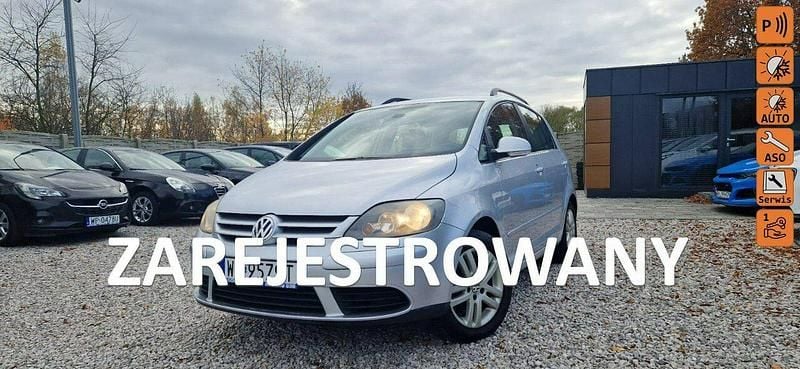 Srebrny Używany 2007 VW Golf Plus Minivan | 13 900 zł - Obraz 1/4