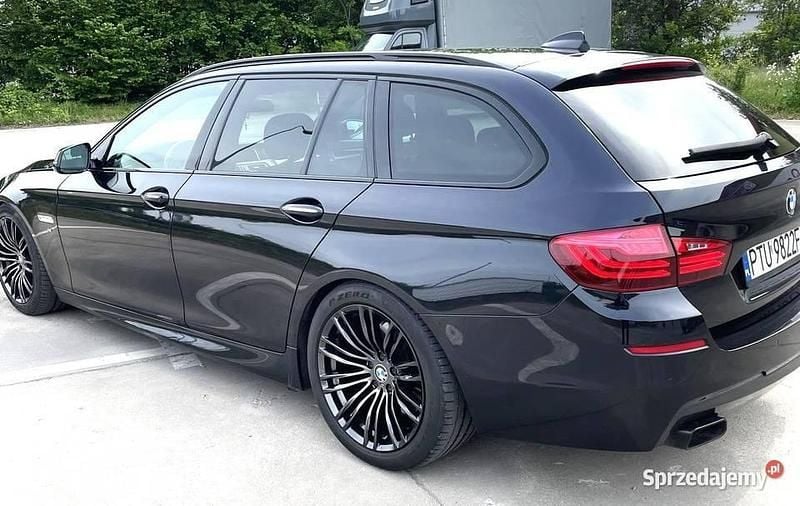 Używany BMW 535 313 KM (230 kW) 2013 Czarny Sedan/Limuzyna