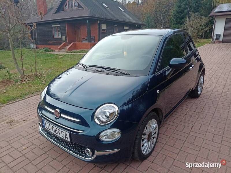 Niebieski Używany 2023 Fiat 500 Hatchback | 59 000 zł (Uczciwa cena) - Obraz 1/4