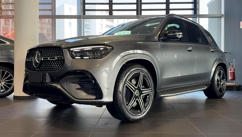 Szary (metalik) Nowe 2025 Mercedes GLE450 AMG SUV | 468 258 zł - Obraz 1/4