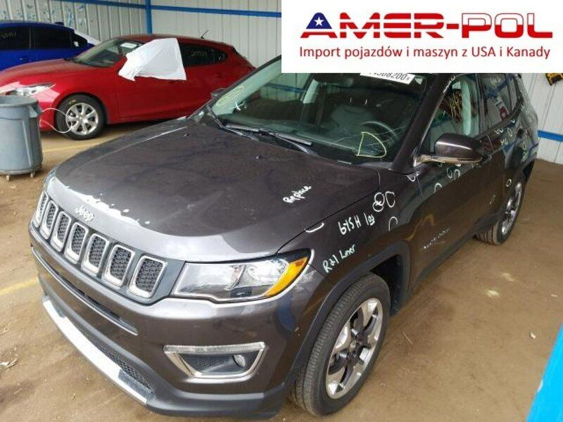 Szary Używany 2020 Jeep Compass Limited SUV | 75 000 zł - Obraz 1/4