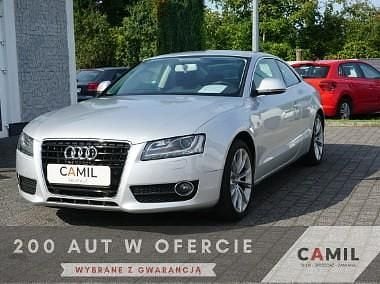 Srebrny (metalik) Używany 2009 Audi A5 Coupe | 25 600 zł (Dobra cena) - Obraz 1/3