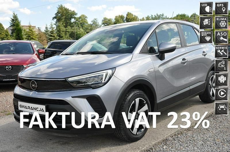 Srebrny (metalik, perła) Używany 2022 Opel Crossland SUV | 56 800 zł (Super Cena) - Obraz 1/4