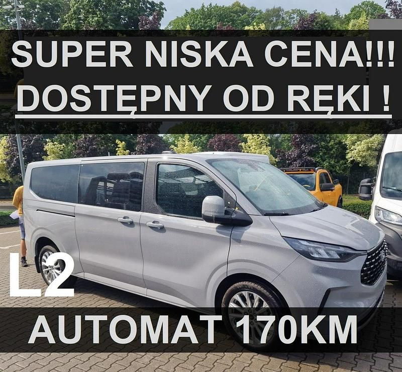 Szary (metalik) Używany 2024 Ford Tourneo Minivan | 260 800 zł (Uczciwa cena) - Obraz 1/4