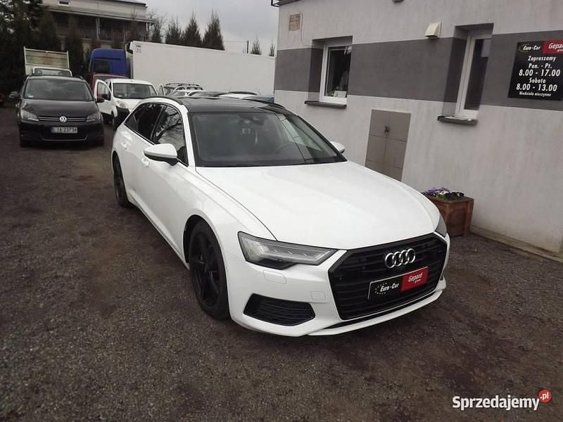 Biały Używany 2019 Audi A6 Kombi | 92 000 zł (Uczciwa cena) - Obraz 1/4