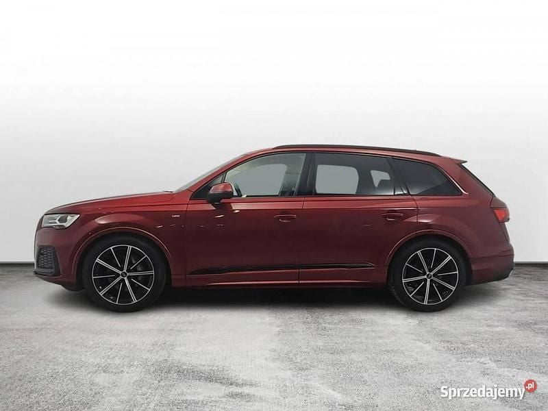 Czerwony (metalik) Używany 2022 Audi Q7 S-Line SUV | 239 900 zł (Drogi) - Obraz 1/4