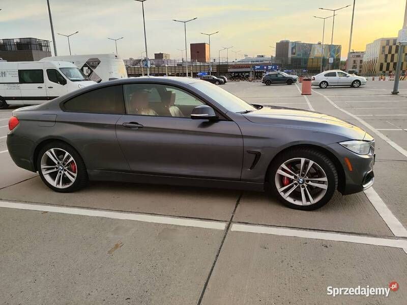 Szary Używany 2014 BMW 428 Sport Line Coupe | 61 900 zł - Obraz 1/4