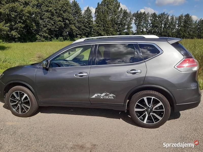 Szary Używany 2016 Nissan X-Trail SUV | 60 000 zł (Uczciwa cena) - Obraz 1/4