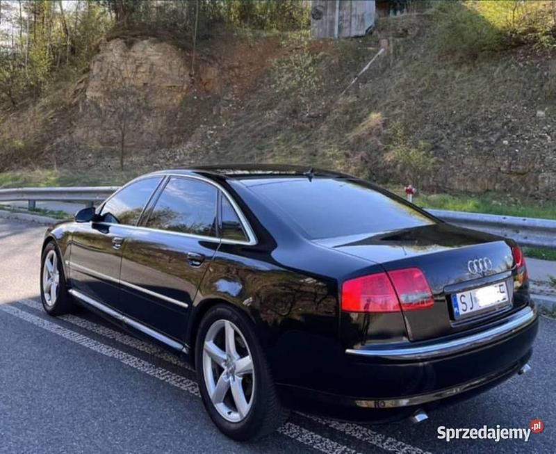Czarny Używany 2006 Audi A8L Sedan/Limuzyna | 32 000 zł - Obraz 1/4