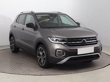Szary Używany 2021 VW T-Cross SUV | 75 999 zł (Dość drogi) - Obraz 1/4