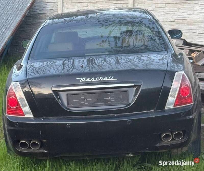 Czarny Używany 2008 Maserati Quattroporte Sedan/Limuzyna | 18 300 zł - Obraz 1/4