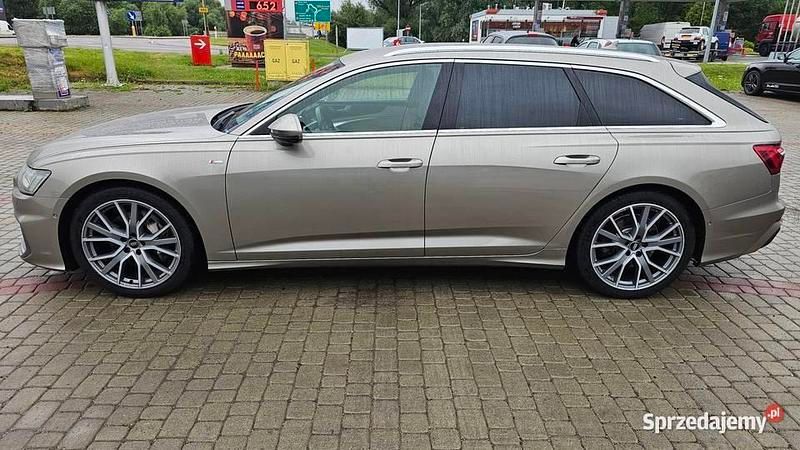 Beżowy Używany 2018 Audi A6 S-Line Kombi | 119 500 zł (Drogi) - Obraz 1/4