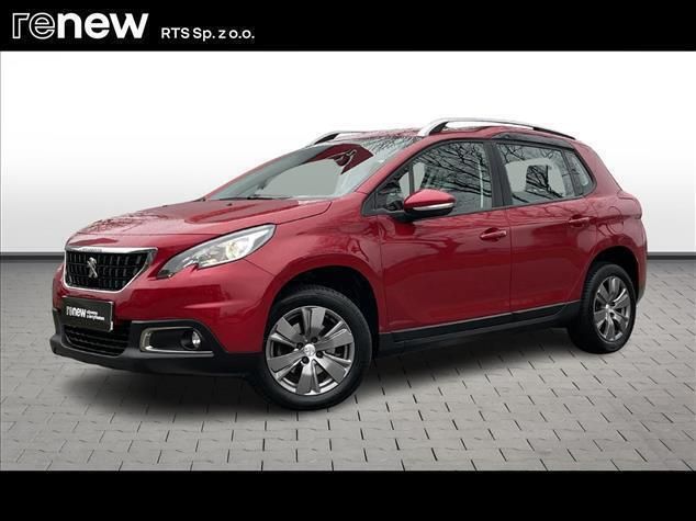 Czerwony Używany 2018 Peugeot 2008 Active SUV | 44 000 zł (Uczciwa cena) - Obraz 1/4