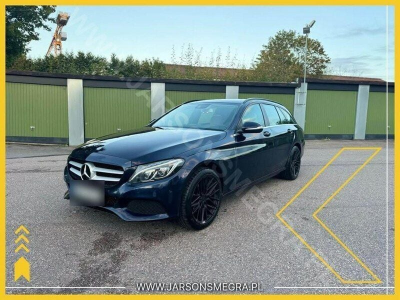 Niebieski Używany 2015 Mercedes C220 Kombi | 45 800 zł (Drogi) - Obraz 1/4