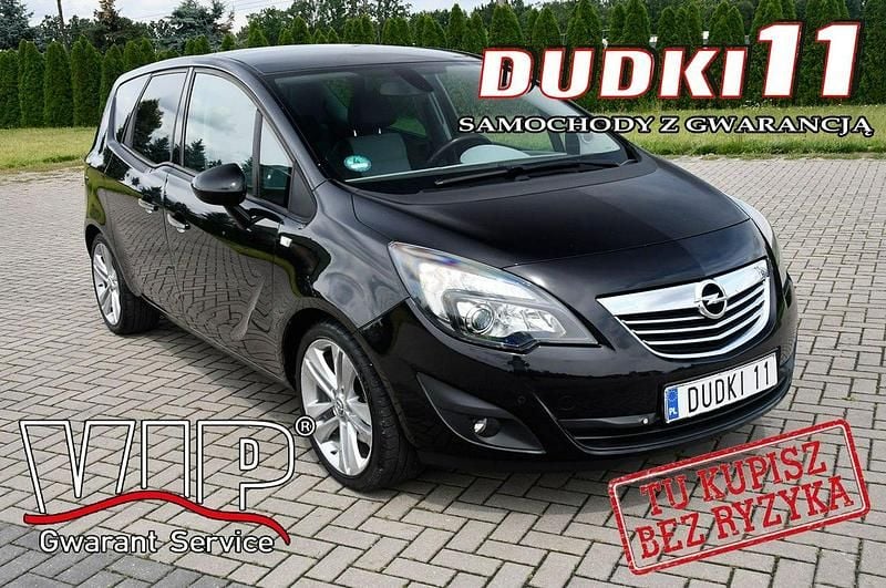 Czarny Używany 2010 Opel Meriva Minivan | 14 900 zł (Dobra cena) - Obraz 1/4