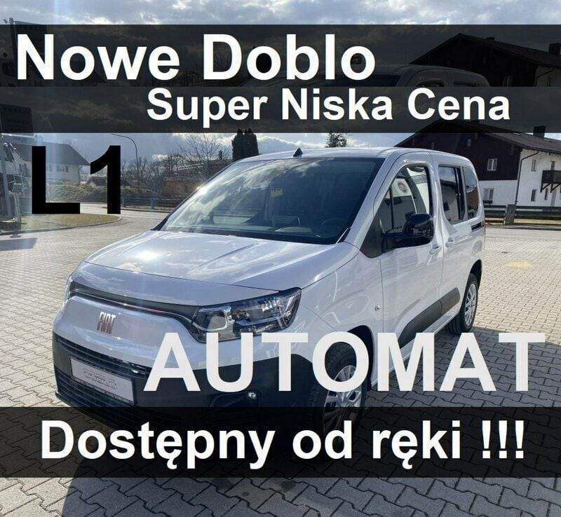 Biały Nowe 2024 Fiat Doblò Minivan | 124 893 zł - Obraz 1/4