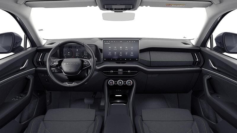 Nowe Skoda Kodiaq Drive 142 KM (104 kW) 2026 Szary graphite metalizowany SUV