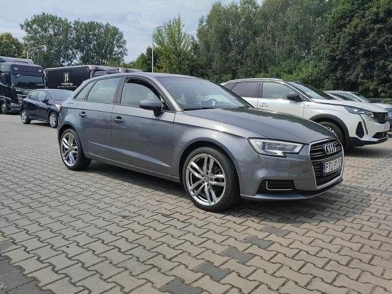 Szary Używany 2017 Audi A3 Hatchback | 54 600 zł (Uczciwa cena) - Obraz 1/4