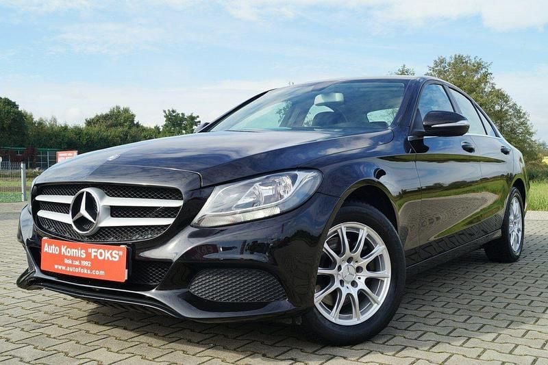Czarny Używany 2014 Mercedes C200 Sedan/Limuzyna | 59 900 zł - Obraz 1/4