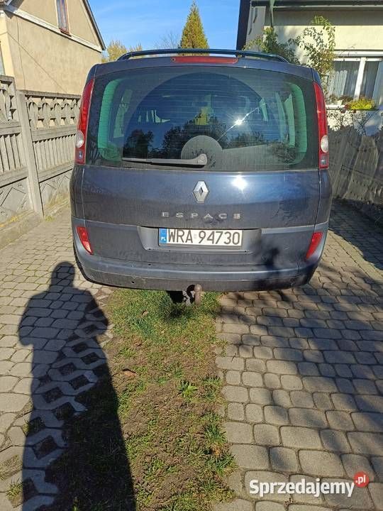 Granatowy Używany 2005 Renault Espace Minivan | 11 000 zł (Dobra cena) - Obraz 1/4