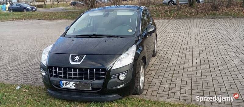 Czarny Używany 2010 Peugeot 3008 SUV | 23 000 zł - Obraz 1/4