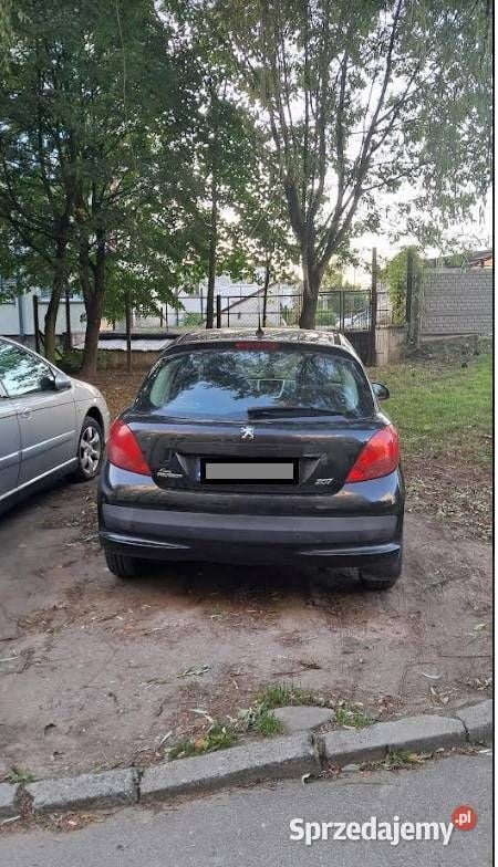Używany Peugeot 207 2008 Czarny Hatchback