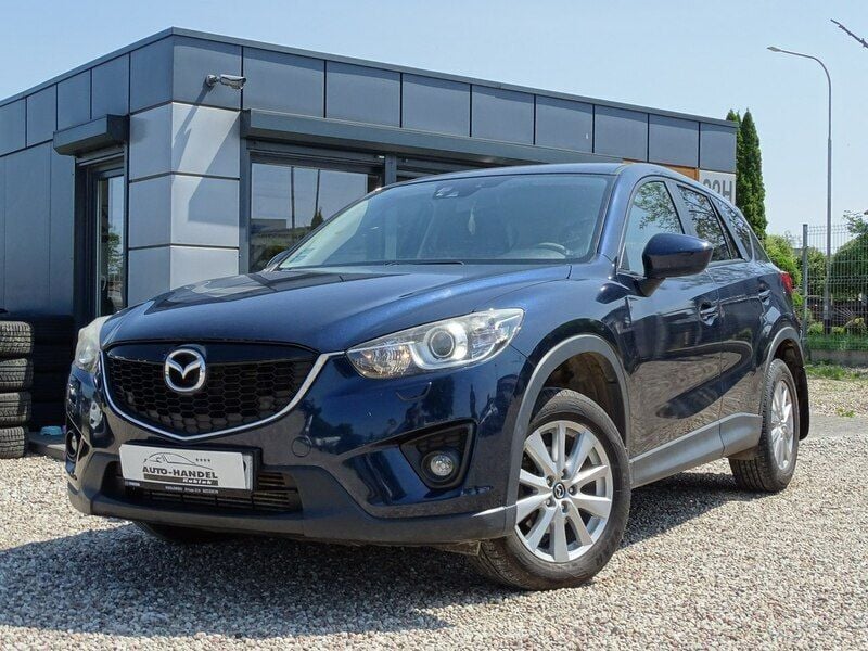 Niebieski ciemny (metalik) Używany 2014 Mazda CX-5 SUV | 33 900 zł (Dobra cena) - Obraz 1/4