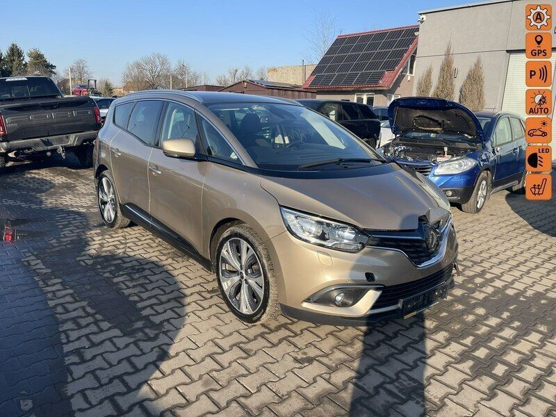 Złoty (metalik, perła) Używany 2019 Renault Grand Scénic IV Minivan | 39 900 zł - Obraz 1/4