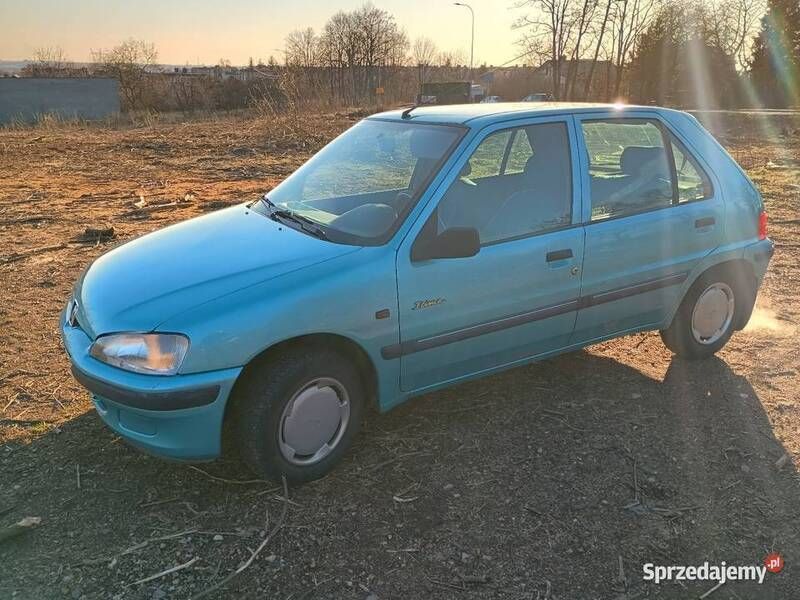 Zielony Używany 1998 Peugeot 106 Hatchback | 2500 zł - Obraz 1/4