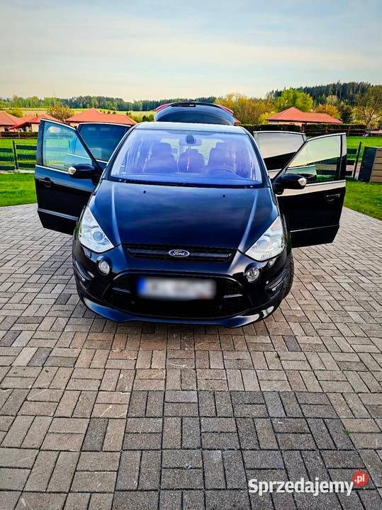 Czarny Używany 2012 Ford S-MAX ST-Line Minivan | 28 999 zł - Obraz 1/4