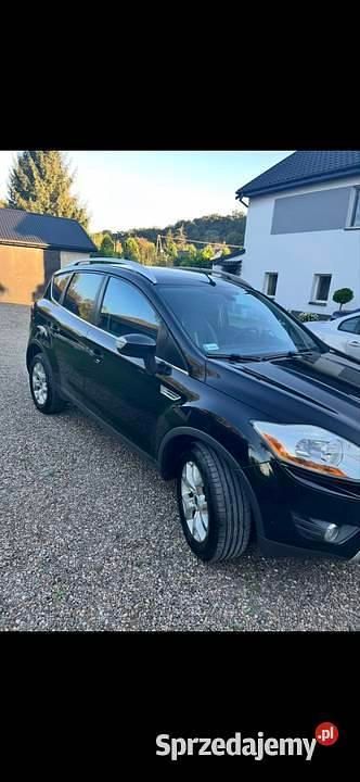 Czarny Używany 2008 Ford Kuga SUV | 28 000 zł (Uczciwa cena) - Obraz 1/4