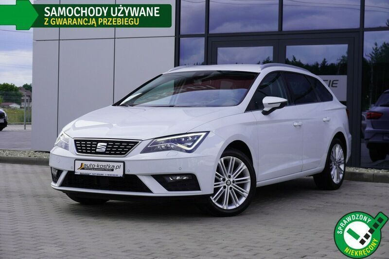 Biały Używany 2019 Seat Leon Sedan/Limuzyna | 69 999 zł (Drogi) - Obraz 1/3