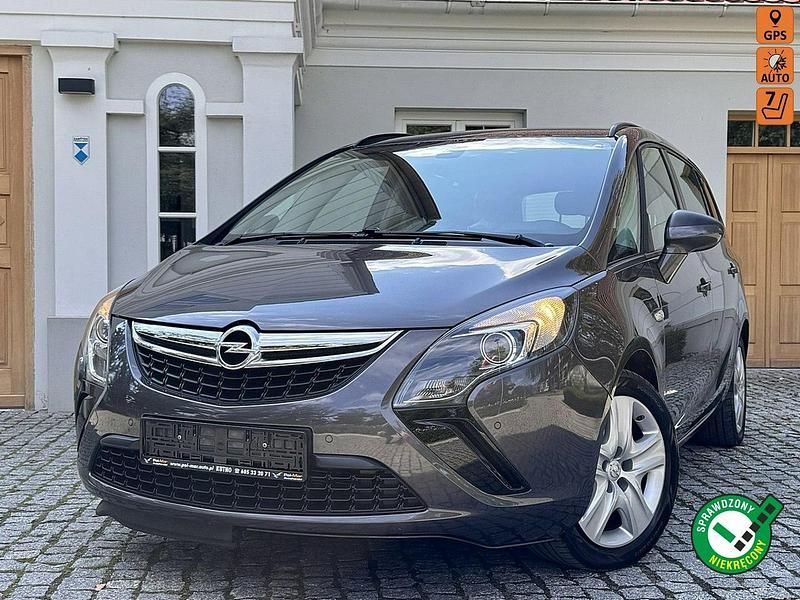 Szary Używany 2012 Opel Zafira Minivan | 23 900 zł (Uczciwa cena) - Obraz 1/4