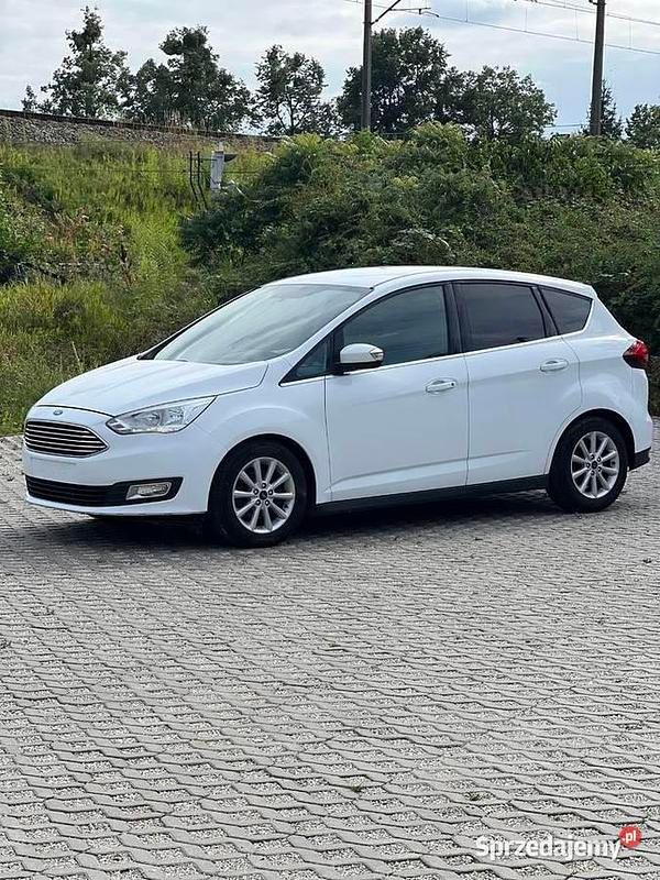 Biały Używany 2017 Ford C-MAX Minivan | 39 900 zł (Uczciwa cena) - Obraz 1/4