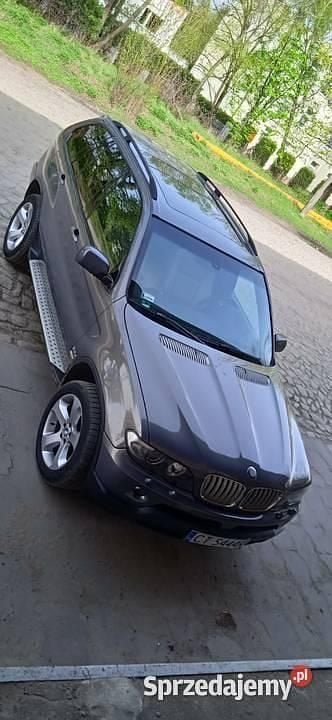 Szary Używany 2005 BMW X5 Sport Line SUV | 24 900 zł (Uczciwa cena) - Obraz 1/4