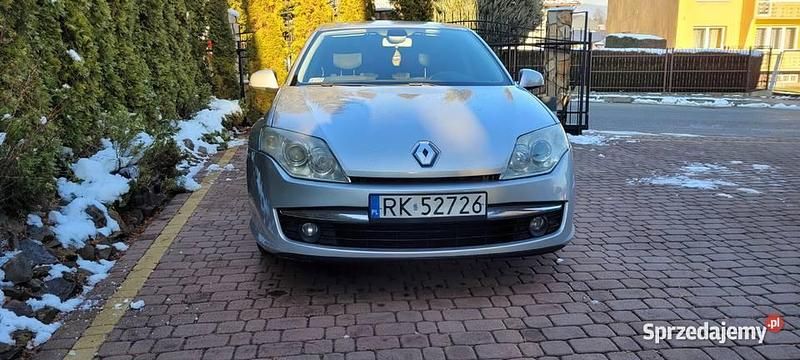 Srebrny Używany 2009 Renault Laguna III Hatchback | 14 900 zł (Dość drogi) - Obraz 1/4