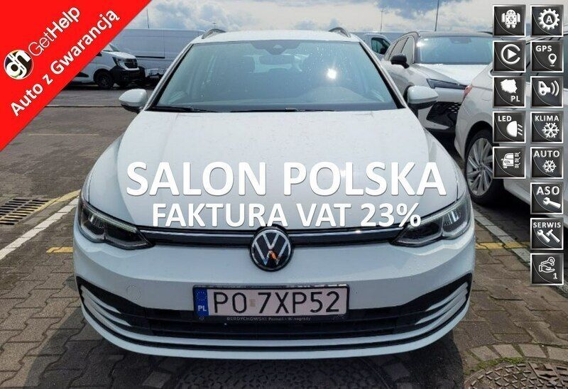 Biały Używany 2022 VW Golf VIII Kombi | 55 900 zł (Super Cena) - Obraz 1/2