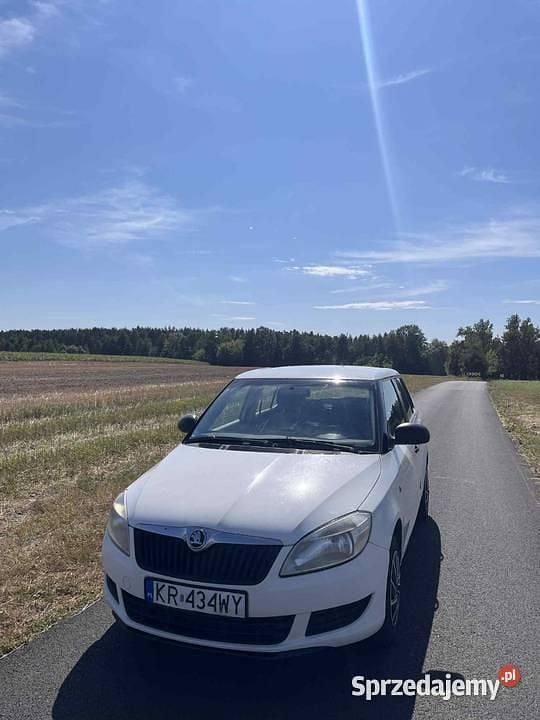 Biały Używany 2013 Skoda Fabia Hatchback | 5500 zł (Dobra cena) - Obraz 1/4
