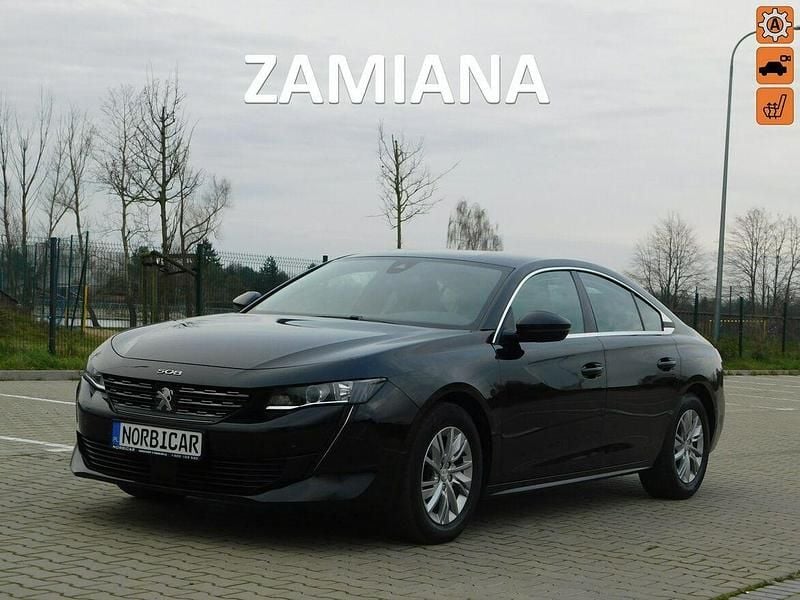 Używany Peugeot 508 130 KM (95 kW) 2021 Czarny (metalik) Sedan/Limuzyna