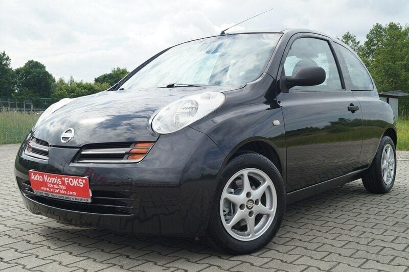 Czarny Używany 2003 Nissan Micra Hatchback | 10 900 zł (Drogi) - Obraz 1/4