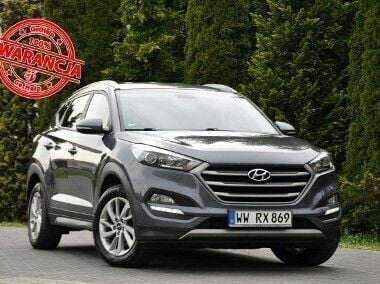 Szary Używany 2016 Hyundai Tucson SUV | 57 900 zł (Dobra cena) - Obraz 1/4