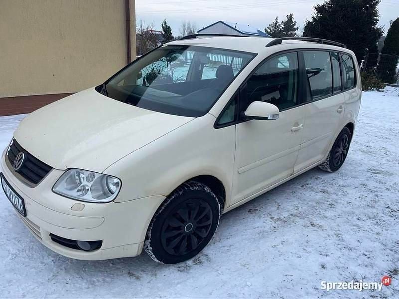 Używany VW Touran 2006 Beżowy Minivan