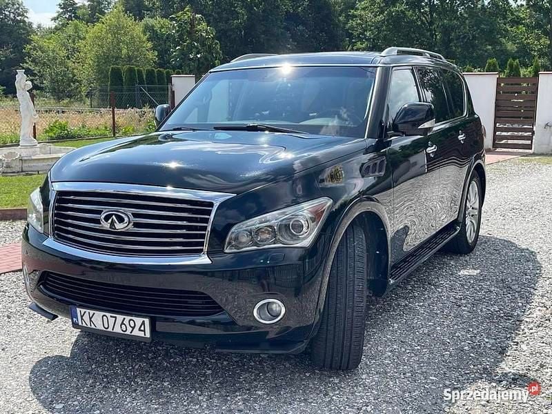 Czarny Używany 2011 Infiniti QX56 SUV | 86 000 zł - Obraz 1/4