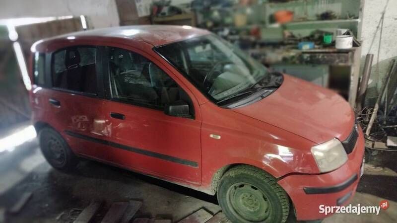 Czerwony Używany 2001 Fiat Panda Hatchback | 1980 zł - Obraz 1/2