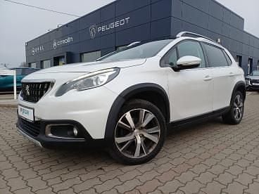 Biały Używany 2018 Peugeot 2008 Allure SUV | 47 990 zł (Dobra cena) - Obraz 1/4