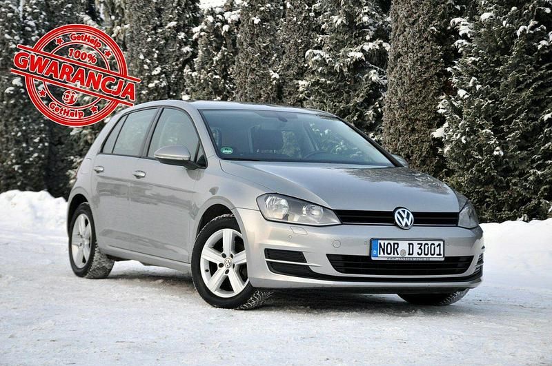Szary (metalik) Używany 2014 VW Golf VII Hatchback | 34 900 zł (Dobra cena) - Obraz 1/4