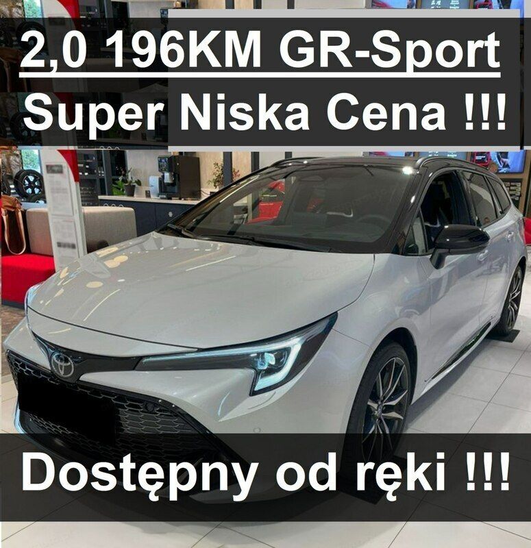 Szary Nowe 2024 Toyota Corolla Sport Kombi | 153 900 zł (Drogi) - Obraz 1/4