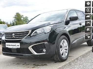 Czarny Używany 2018 Peugeot 5008 Minivan | 59 800 zł (Uczciwa cena) - Obraz 1/4